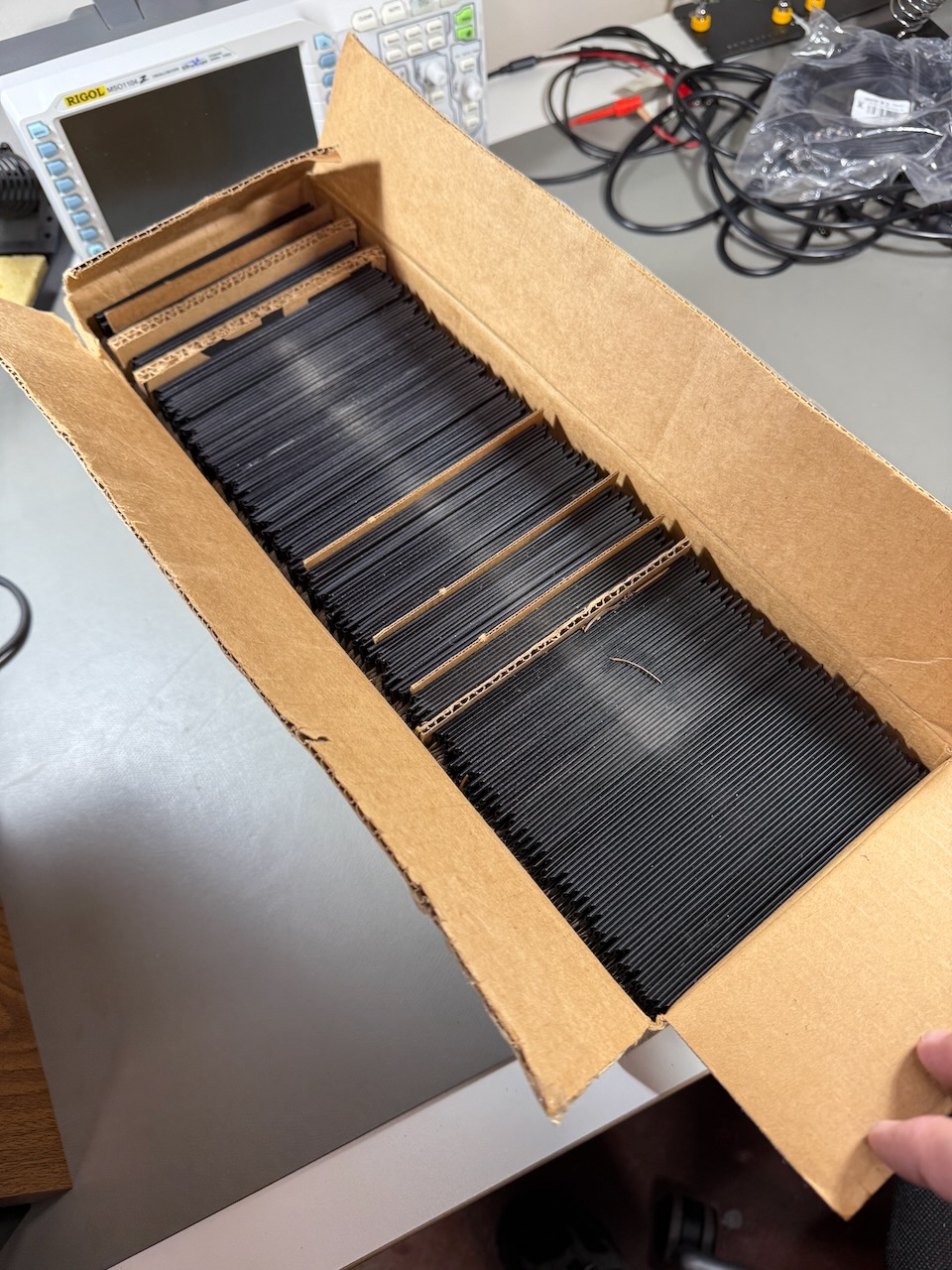 A ream of floppy disks: duplicates of disk magazines