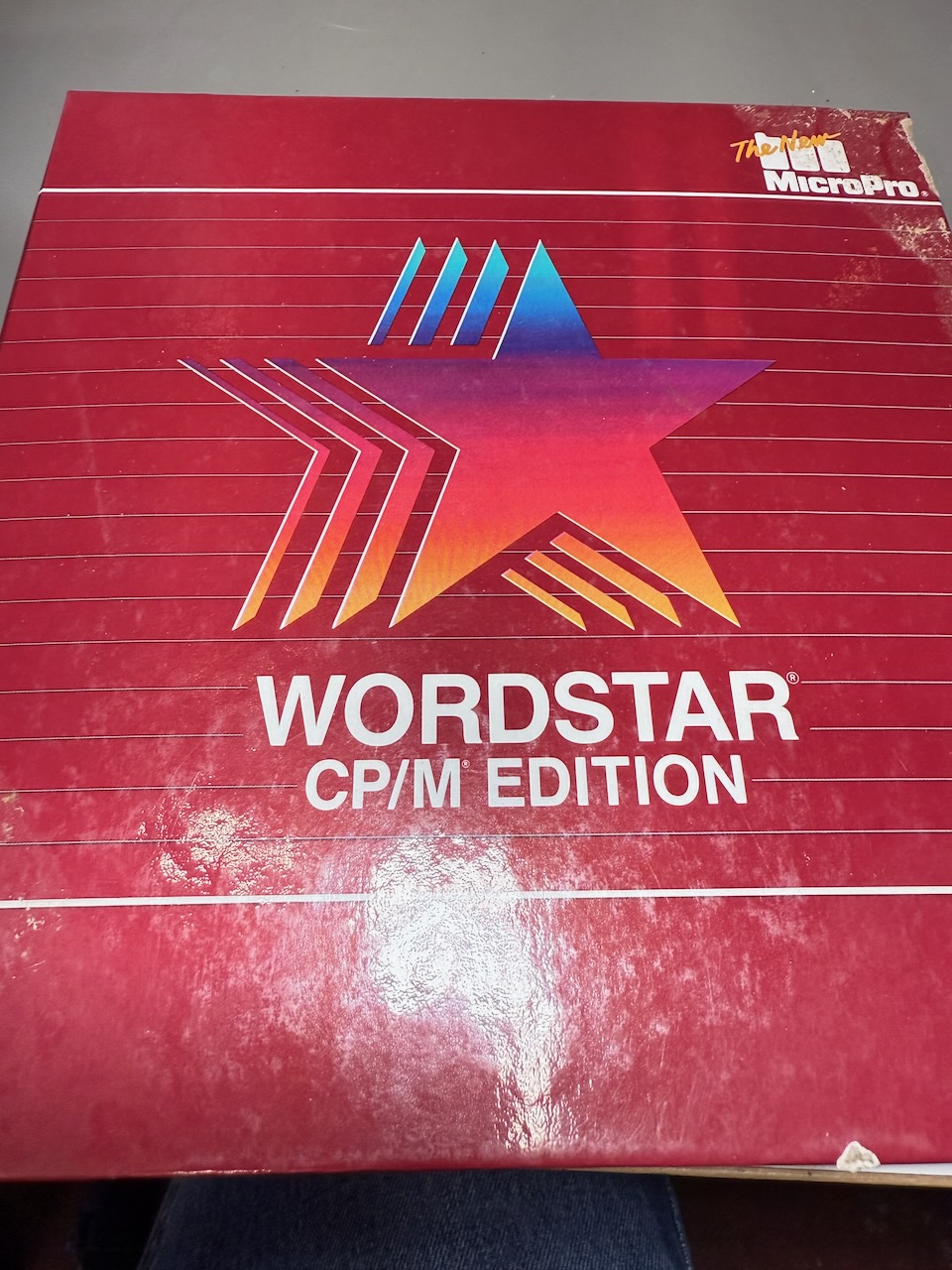 Wordstar: CP/M Edition manual, by The New MicroPro