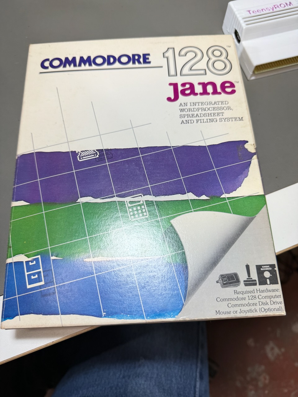 A fully boxed set of Commodore 128 Jane, in good condition