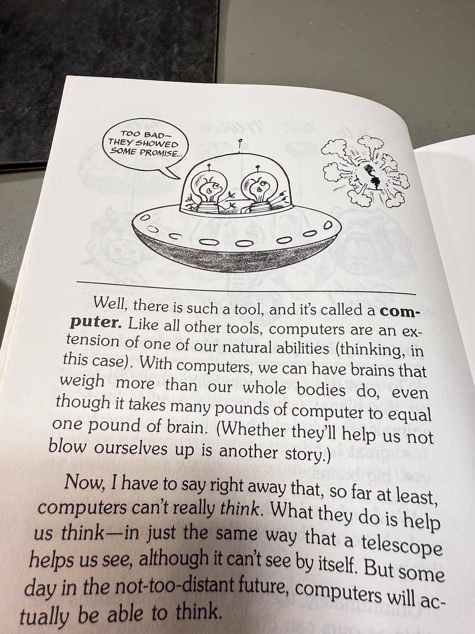 A page from What Every Kid (and adult) Should Know About Computers