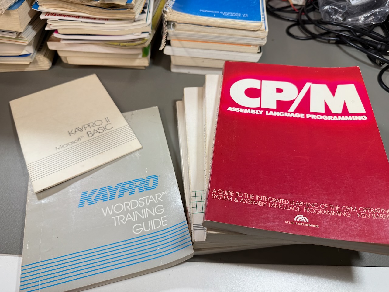 More Kaypro books, including an amazing CP/M Assembly Language Programming book