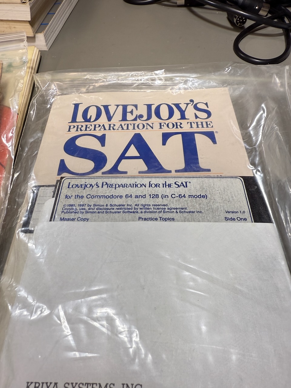 Lovejoy's Preparation for the SAT for the C64