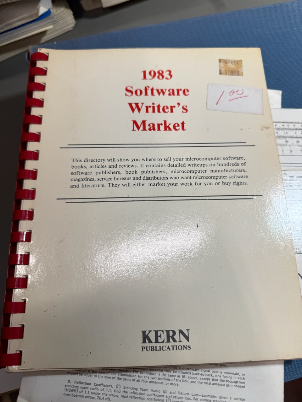 1983 Software Writer's Market