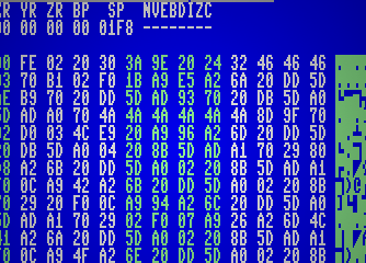 Using the MEGA65 Monitor to troubleshoot assembly programs