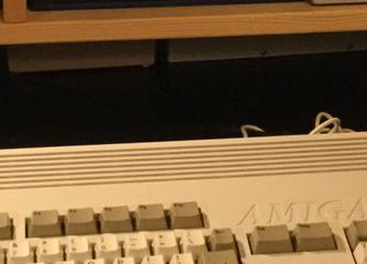 Setting up my nice clean Amiga 1200
