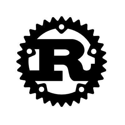 The Rust programming language logo
