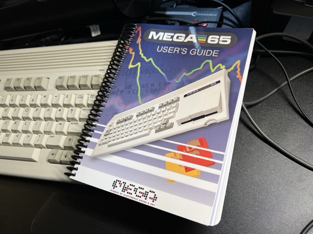 A test print of the MEGA65 User&#39;s Guide, 2nd edition