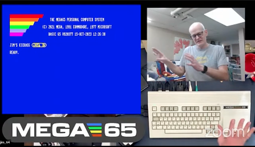 Jim Happel (jim_64) at Commodore Retro eXpo 2023