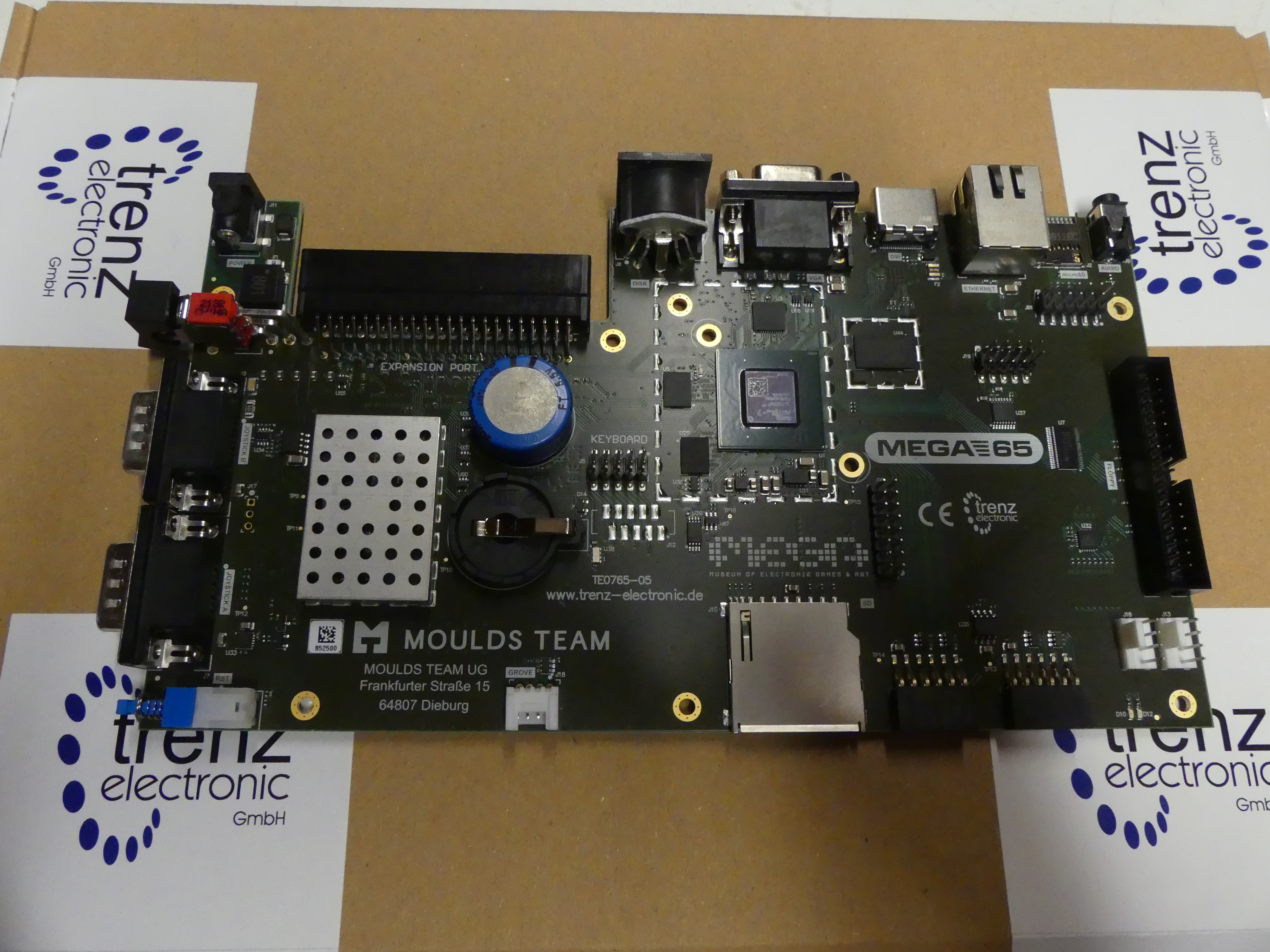 A test unit of the R5 main board.