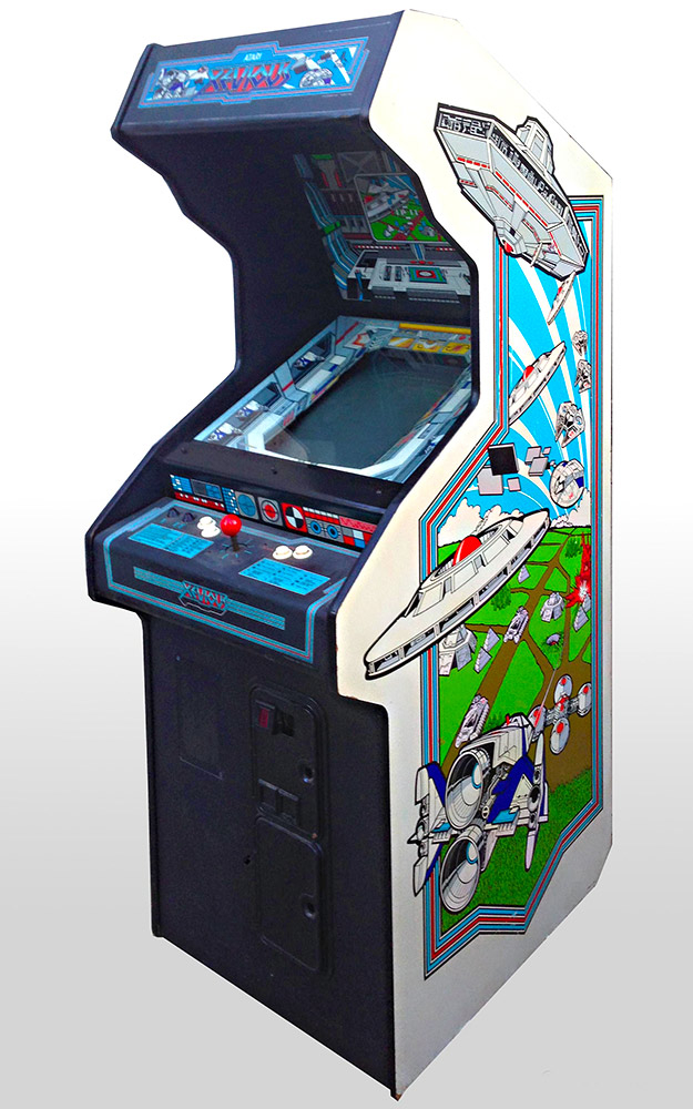 Xevious arcade cabinet