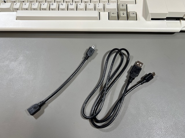USB cables for the JTAG adapter: extension and cable