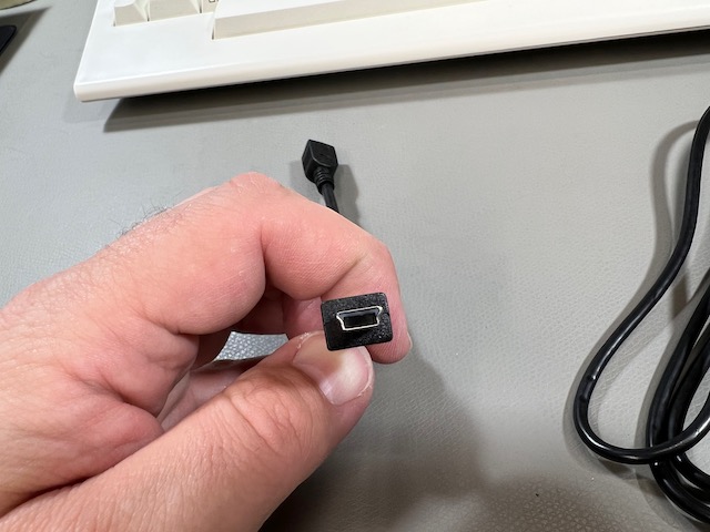 Extension: mini-USB male end