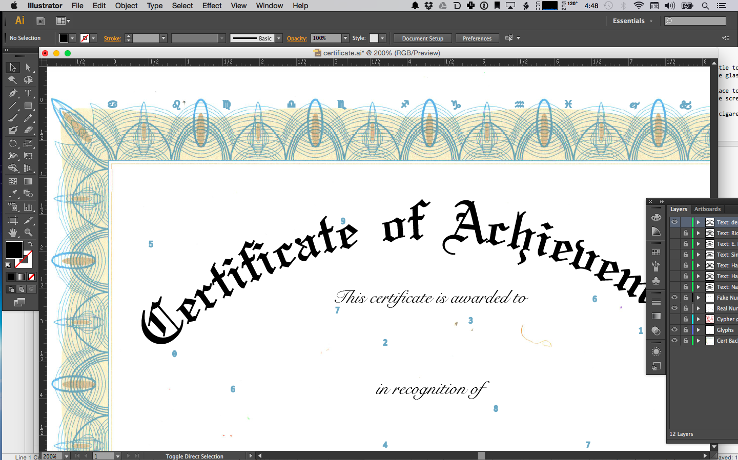 Certificate in Adobe Illustrator